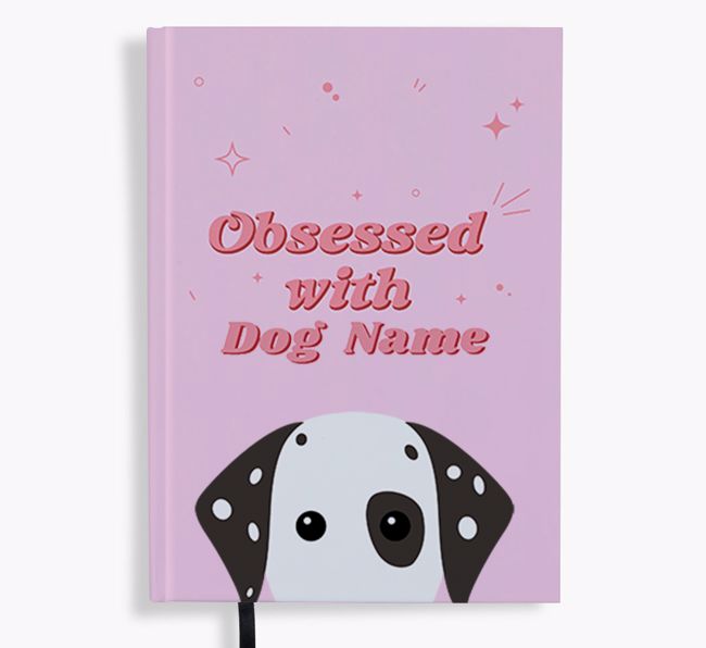 Obsessed: Personalised {breedFullName} Notebook